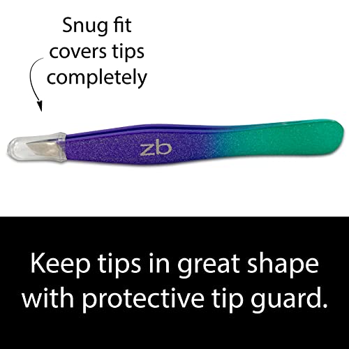 Zizzili Basics Tweezers - Limited Edition Mermaid Slant Tip - Best Tweezer for Eyebrow, Facial Hair Removal and your Precision Needs - Image 4