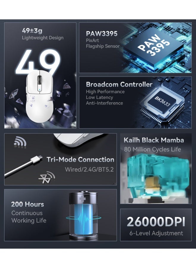 Attack Shark X3 Lightweight Gaming Mouse - Image 3