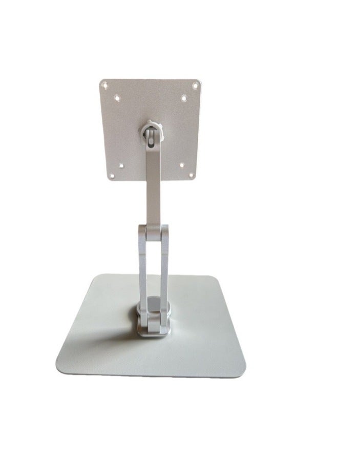 All Aluminum Alloy Vesa75-100 Hole Pitch Adapter Plate 18 Inch Portable Display 10 Touch Screen 17 Ball Head Bracket-Color:T650max Vesa Board Bracket Square Base (silver)  - Image 1