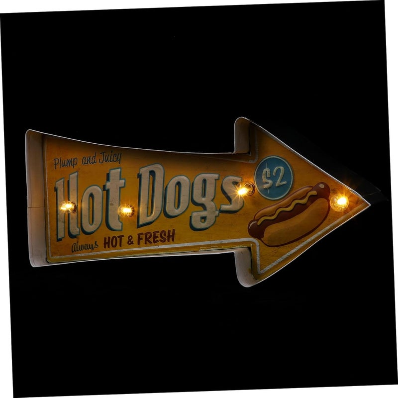 Advanced compact design Abaodam Vintage Style Hot Dog Advertising Decor Wall Light Retro Iron Art Hot Dog Store Neon Sign for Restaurant Bar Kitchen Decoration Heavy load resistant Regulated warehouse storage Flexible varied design Multi-use well optimized build Dust tight seal Long term heavy use compatible KSA market popular practical build Moisture wear upgraded quality Reliable durability Transparent body Ready post purchase fulfill Heat insulation layer Spec compliant trusted quality Cross product combo compatible Narrow & wide space compatible Multiple options N/S/C nationwide deliver Hanging space save Wear resistant upgraded material Storage transit efficiency build Shop & home all-space compatible Single & bulk use compatible Easy handling optimized design Long term use design - Image 1