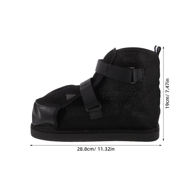 Closed Toe Cast Shoe - Adjustable Cast Shoe for Men Women - Fracture Foot Support for Universal Left Right Walking Foot Injuries Summer (L) - Image 2