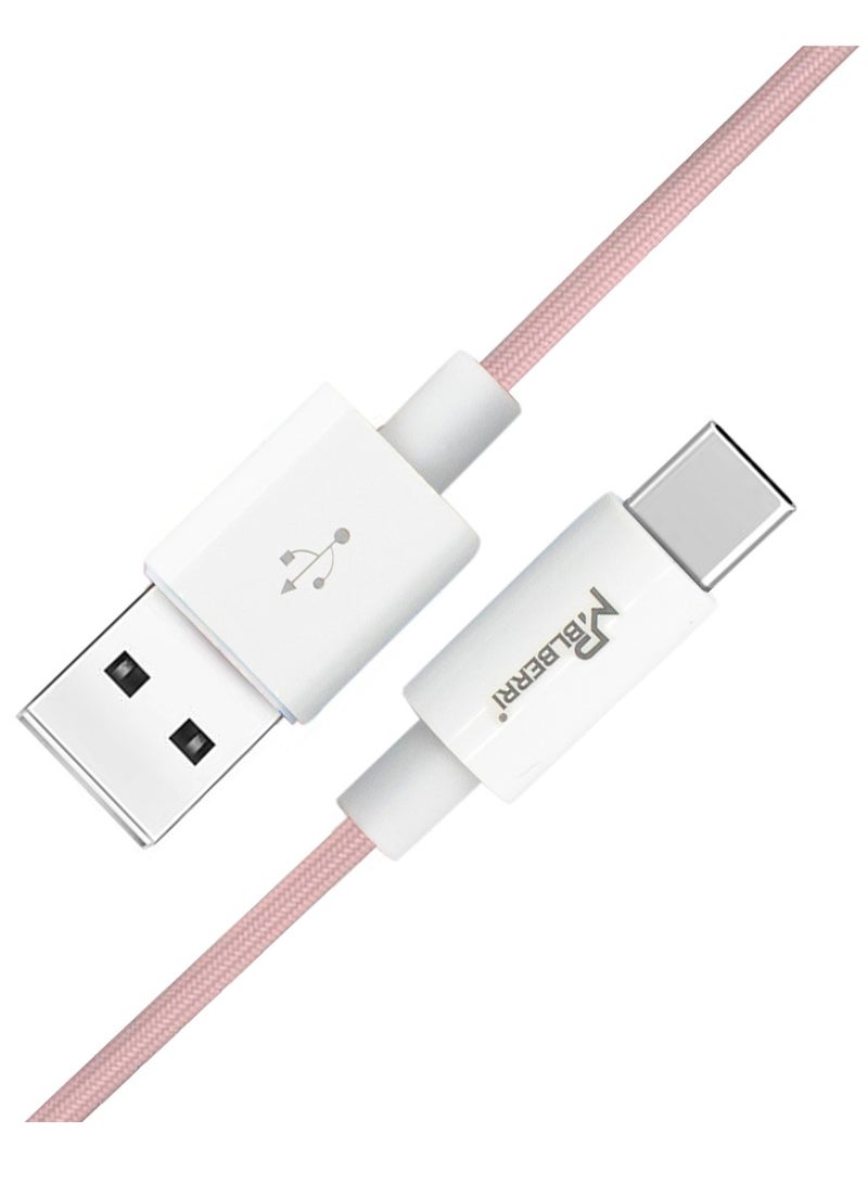 mpBLBERRI كابل بيانات USB Type-C بطول 1 متر | mpBLBERRI BLB-U338 - Image 2