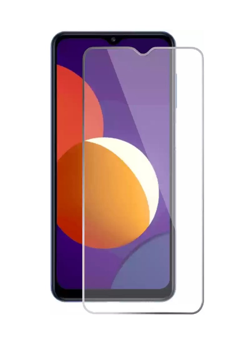 Super Tempered Glass Screen Protector Clear Designed For Samsung Galaxy M12 Full Screen Coverage And Bubble Free - Image 1