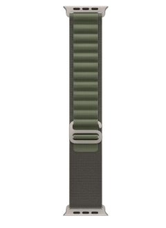 ELTRAZONE Alpine Loop Compatible with Apple Watch Ultra Band,Metal connector Rugged Woven Nylon Men G-Hook Strap for iWatch Series Ultra SE 49mm 45mm 44mm  - Image 3