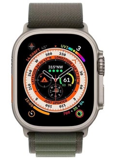 ELTRAZONE Alpine Loop Compatible with Apple Watch Ultra Band,Metal connector Rugged Woven Nylon Men G-Hook Strap for iWatch Series Ultra SE 49mm 45mm 44mm  - Image 4