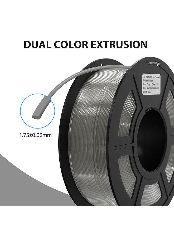 Bisofice 3D Printer Filament FLASH PLA 1.75mm 1KG(2.2lb) High Speed 3D Printing Material Stable Extrusion Spool Accuracy +/-0.02mm - Blue  - Image 3