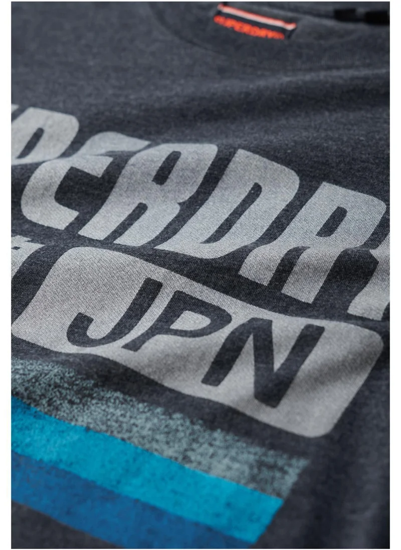 Superdry Japan Stripe Relaxed Tee