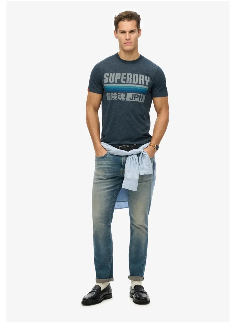 Superdry Japan Stripe Relaxed Tee