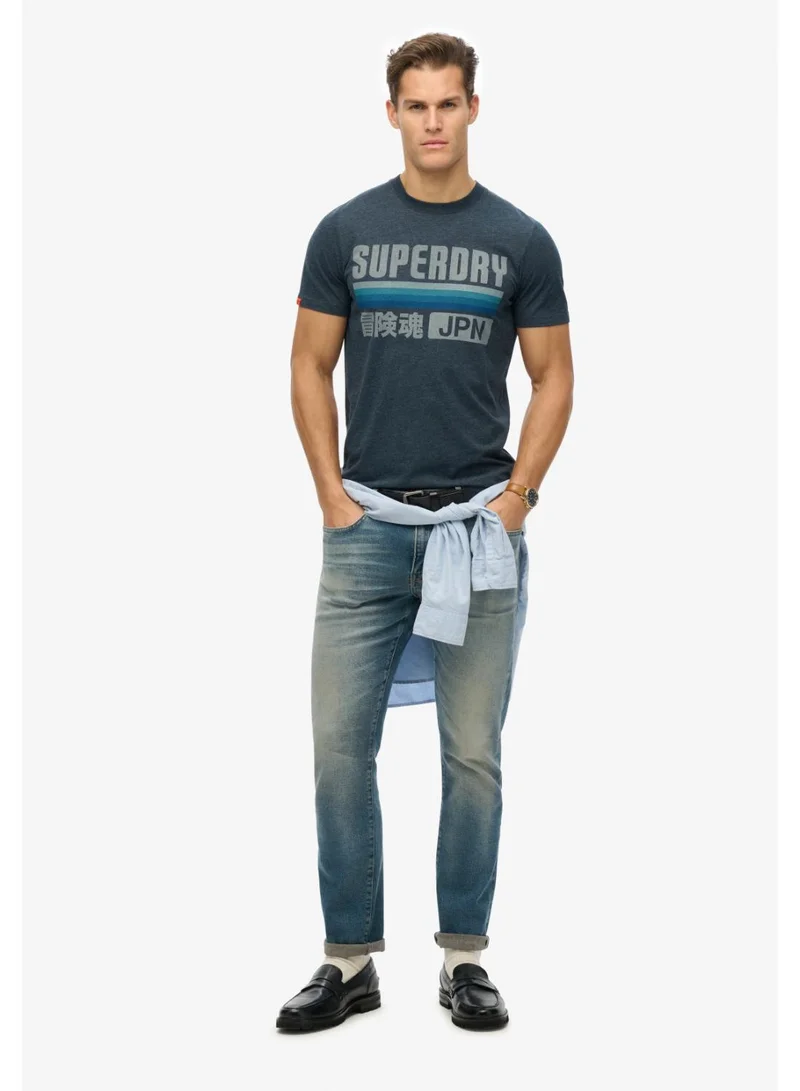 Superdry Japan Stripe Relaxed Tee