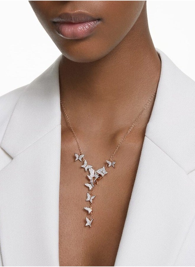 Generic - SWAROVSKL Women's Necklace Lilia Y Series Elegant and Charming Fashionable Butterfly Y-shaped Necklace - Image 1
