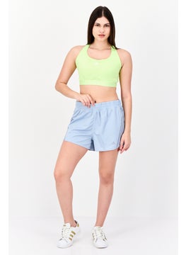 Adidas Women Sportswear Fit 3 Inseam Outdoor Shorts, Light Blue  - Image 4