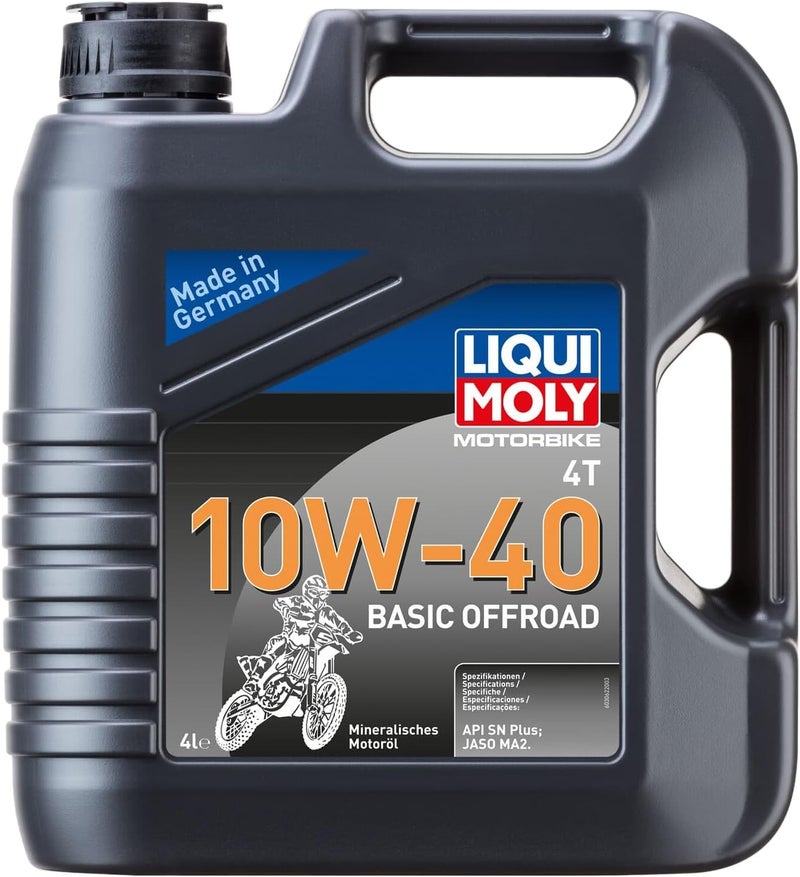 زيت محرك 4T 10W40 أساسي للطرق الوعرة 4 لتر - Image 2