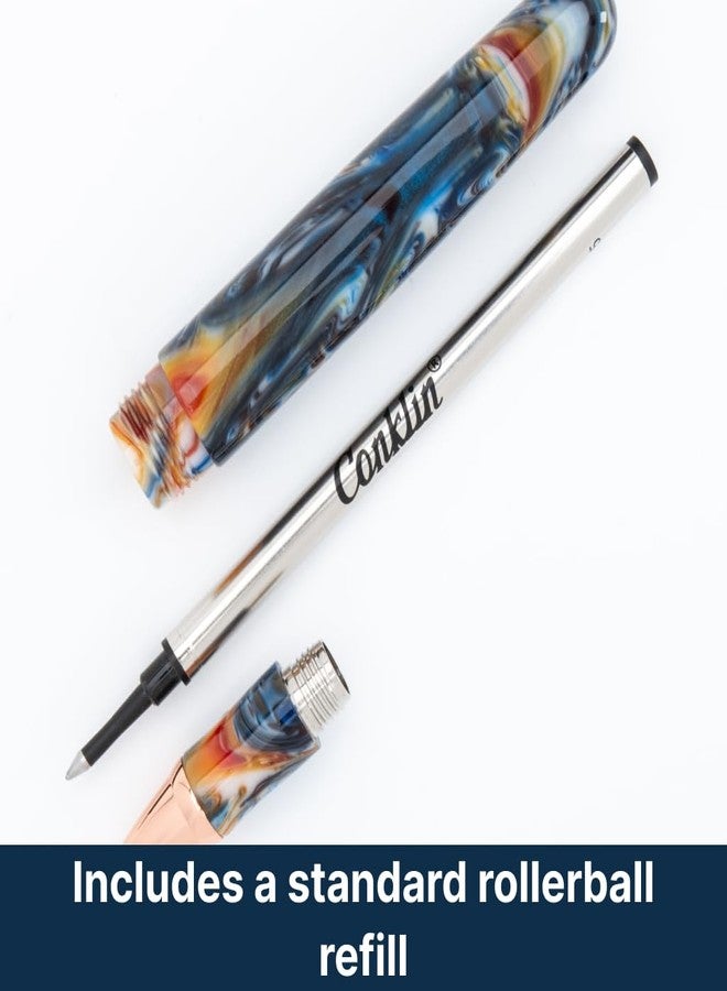 Conklin 1898 Rollerball Pen, Misto Orange | Luxury Resin Pen with Smooth Writing | Great Gift for Professionals and Pen Collectors - Image 4