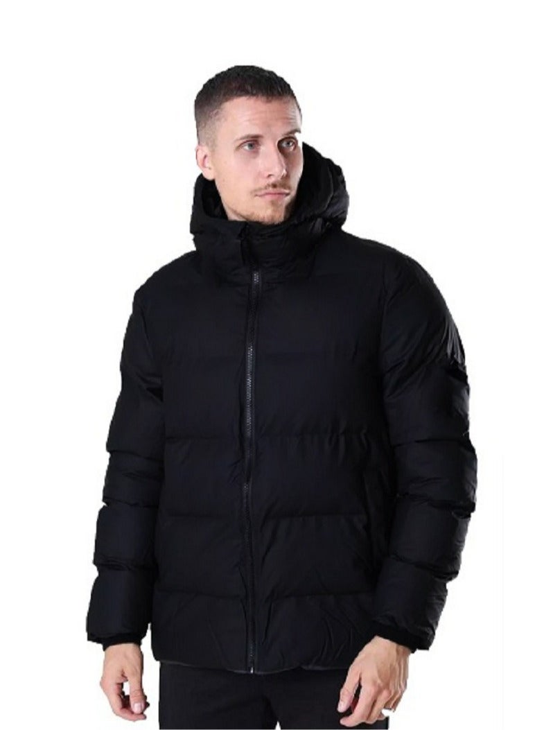 general Bomber Jacket with Removable Hood For Unisex - Image 2