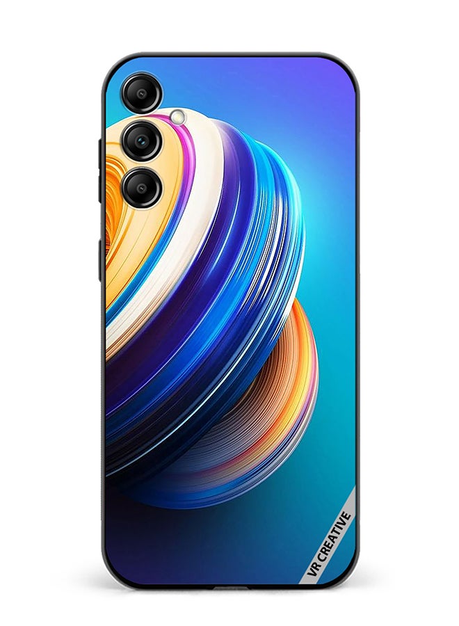 VR CREATIVE Protective Case Cover For Samsung Galaxy A15 5G/A15 Abstract Design Multicolour - Image 1