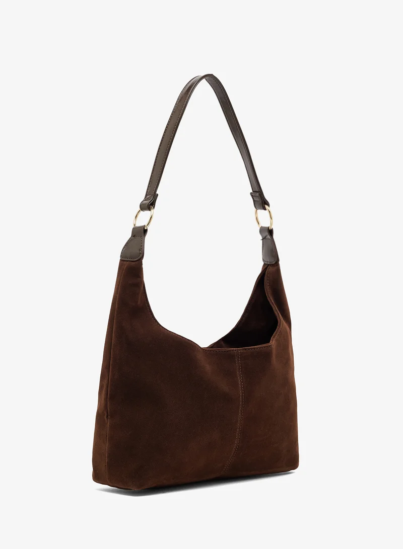 GLAMOROUS Casual Suede Shoulder Bag