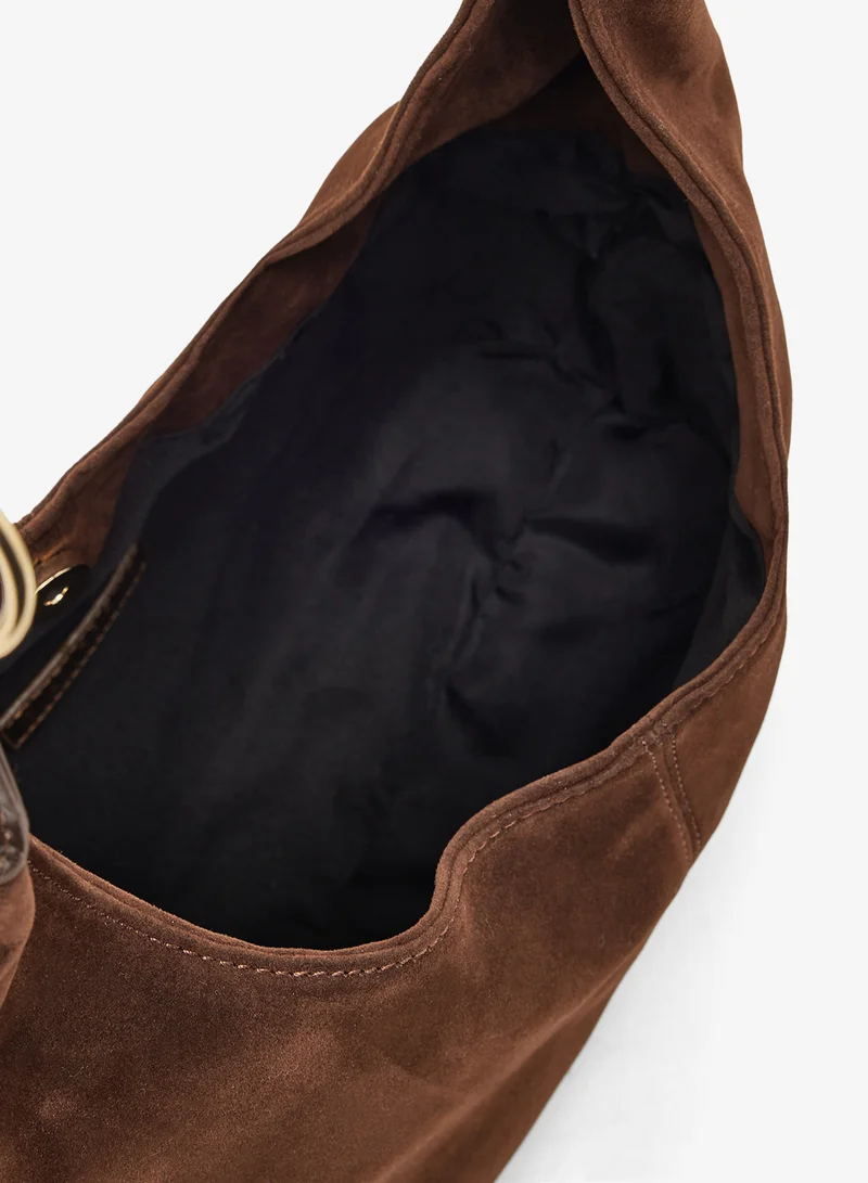 GLAMOROUS Casual Suede Shoulder Bag