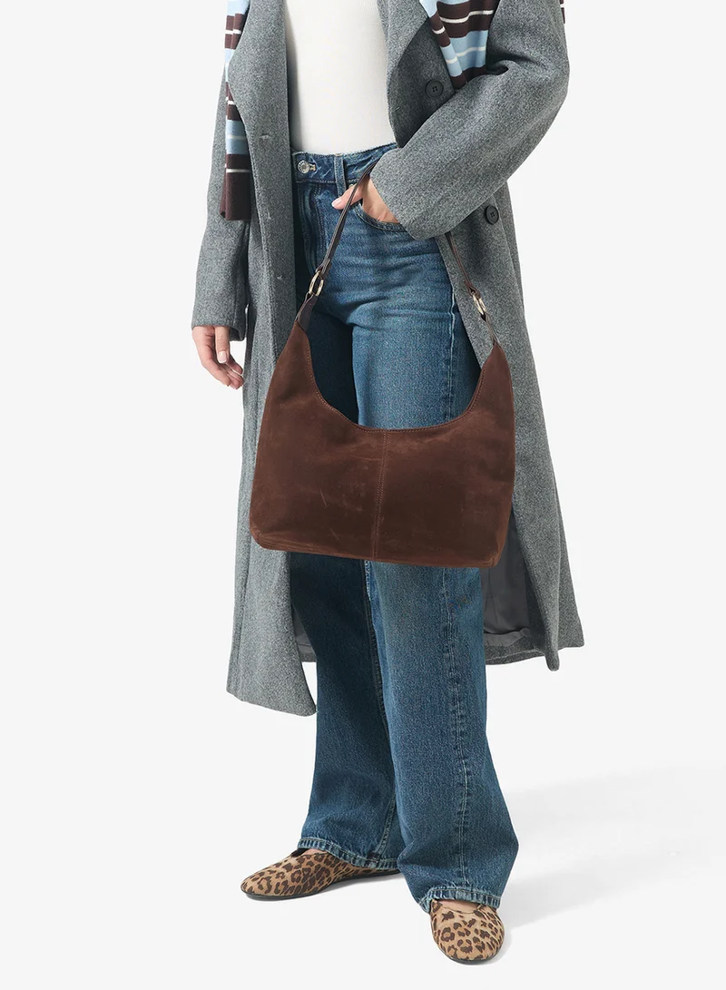 GLAMOROUS Casual Suede Shoulder Bag