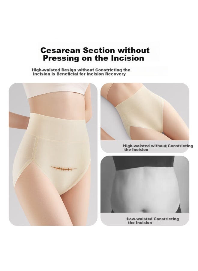 Mei Ya Ting Miaoyating Postpartum C-section Recovery High Waist Cotton Panties For Women, Tummy Control, Scar-free, Non-irritating, Antibacterial - Image 2