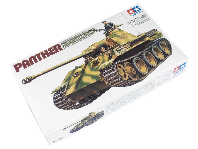 Tamiya Models German Pzkfw V Panther Ausf A Model Kit - Image 2