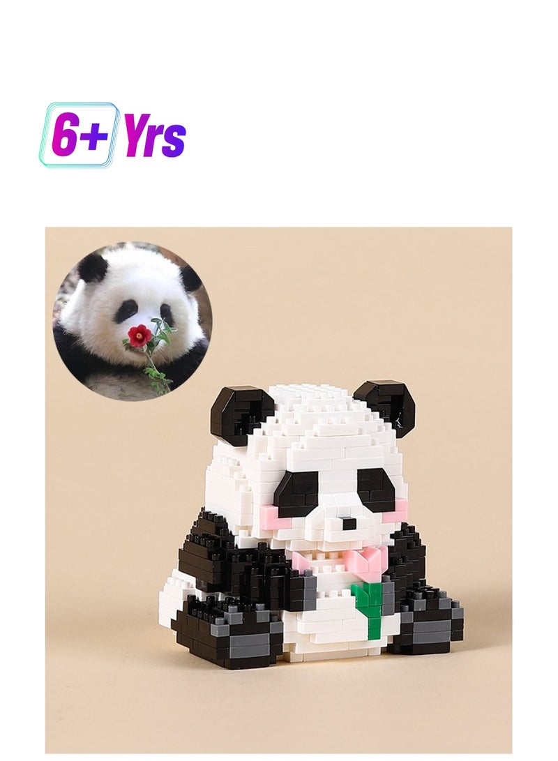 Panda Icons (Huahua Sending flowers) Building Toy Set 6+ Years 