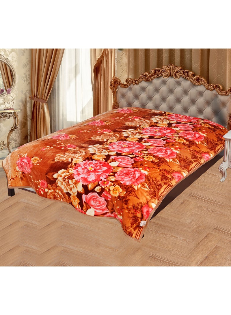 Stargold Double Ply Premium Korea Quality Blanket Made by 100% Polyester SPUN YARN Obtained from Virgin Polyester Which is Suitable for winter and Rainy Season  - Image 1