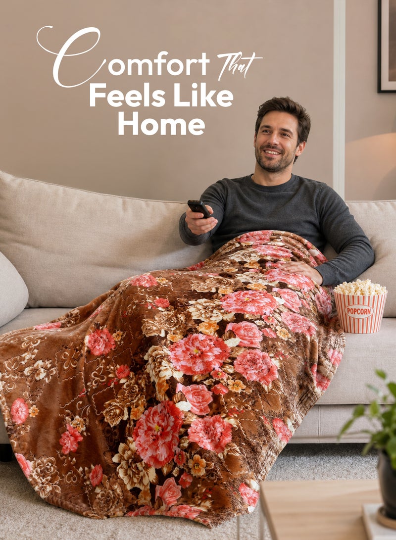 Stargold Double Ply Premium Korea Quality Blanket Made by 100% Polyester SPUN YARN Obtained from Virgin Polyester Which is Suitable for winter and Rainy Season - Image 2