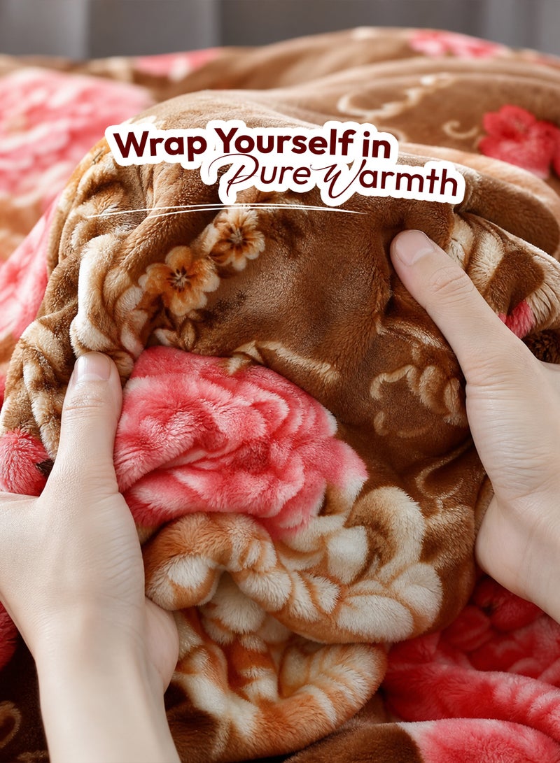 Stargold Double Ply Premium Korea Quality Blanket Made by 100% Polyester SPUN YARN Obtained from Virgin Polyester Which is Suitable for winter and Rainy Season - Image 4