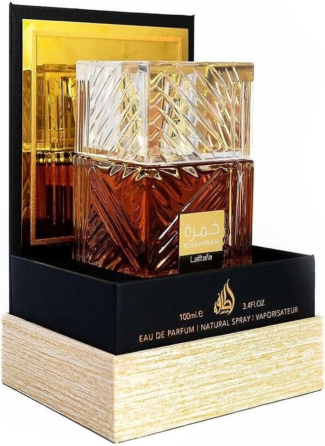 Lattafa Khamrah Eau De Parfum For Men and Women 100ml  - Image 1