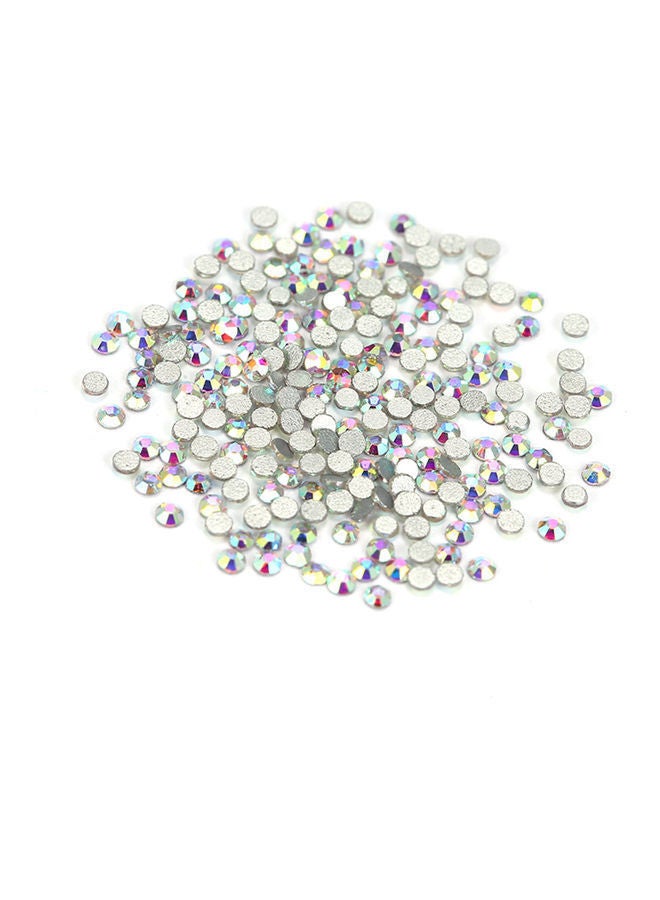 NIBEMINENT Dual-Ended Crystals Strass Charms Nail Art Rhinestone Decoration Set Multicolour - Image 1