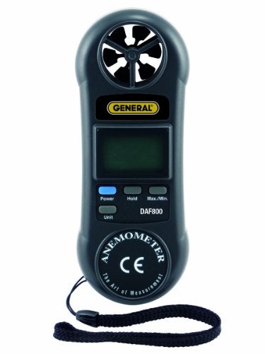 General Tools DAF800 Mini Digital Airflow Meter - Image 2