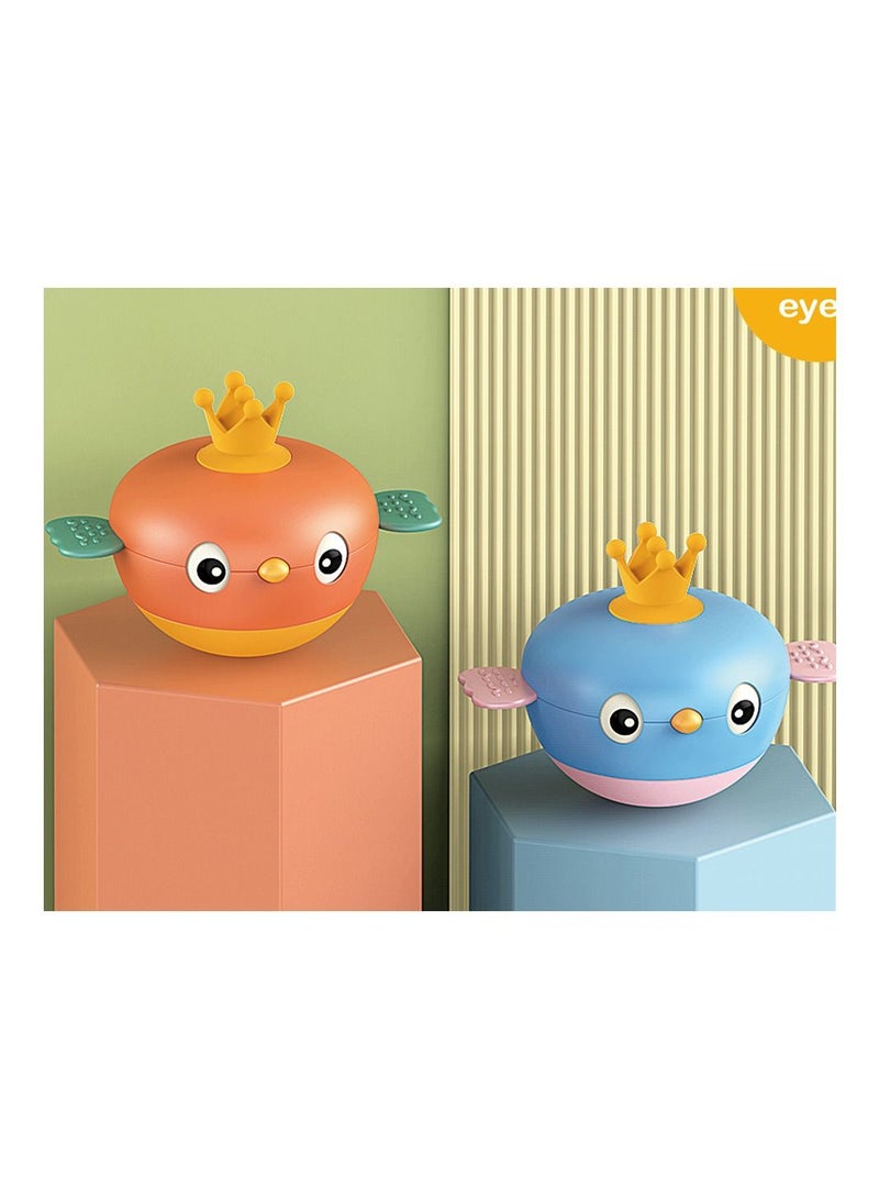 Ibi-Irn Bird Tumbler - Infant Toys with Jiggling Eyes and Wind Chime Sounds-Assorted color - Image 2