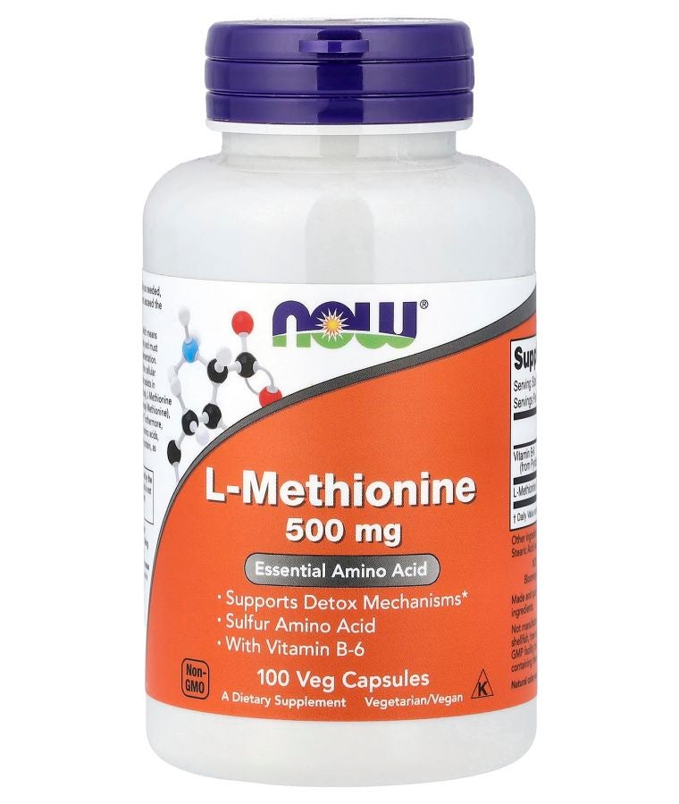 now L-Methionine 100 Veg Capsules