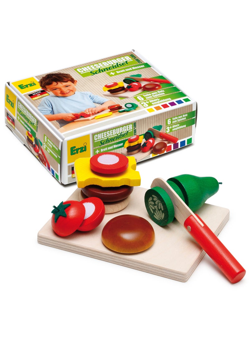 Erzi Cheeseburger Cutting set - Image 3