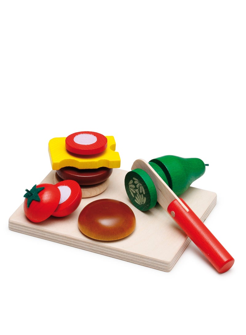 Erzi Cheeseburger Cutting set - Image 4