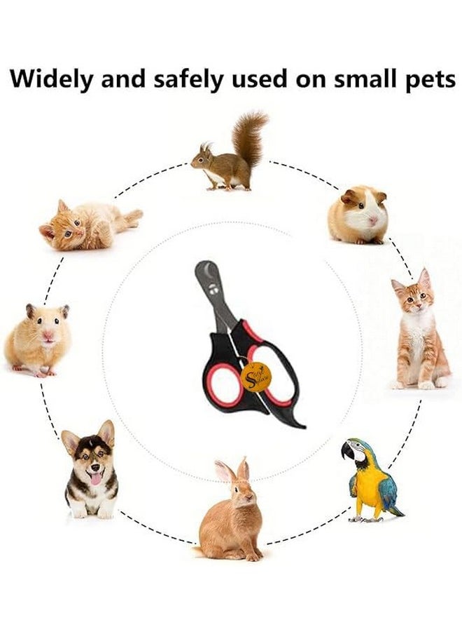 Sage Square Nail Cutter, Clipper, Safe, Stainless Steel, Sharp Blade, Smooth + Pet Comb Thin Pin - Professional Grooming Tool For Dogs/Cats, Detangle, Smooth & Beautify Your Pet'S Fur  - Image 4
