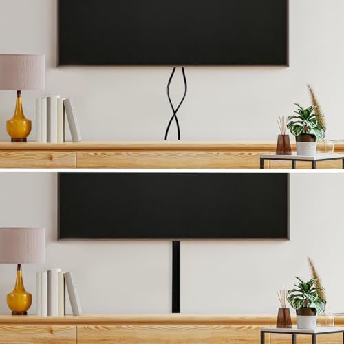 RUBBER BOND TV Cord Hider – Flexible Wall Cord Cover Slim Design Silicone Cable Raceway - Self Adhesive, Cut to Size Design for Hiding Wires on Wall - Clean Home Setup Cable Concealment (Black, 10 Feet) - Image 3