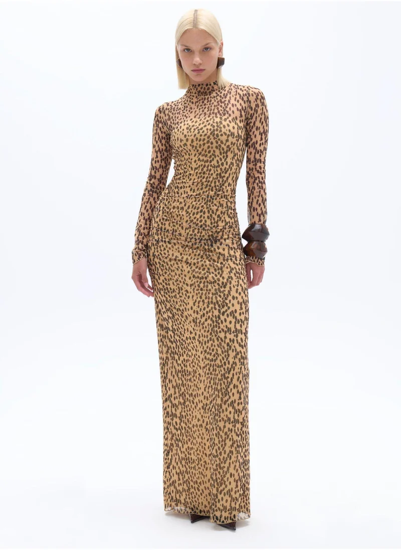 Nocturne Leopard Print Dress