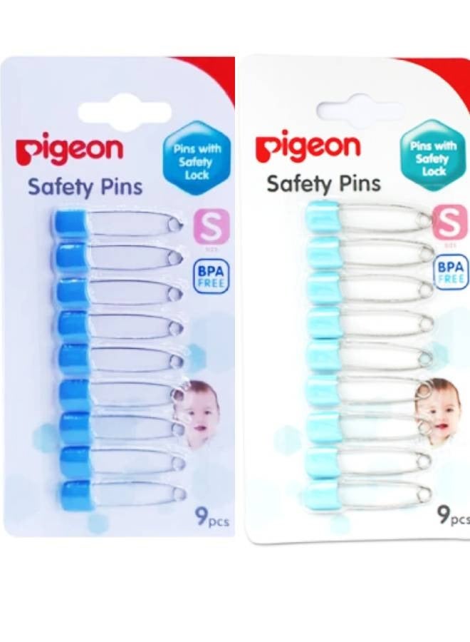 بيجون Safety Pins, 9 Pieces Assorted - Image 1