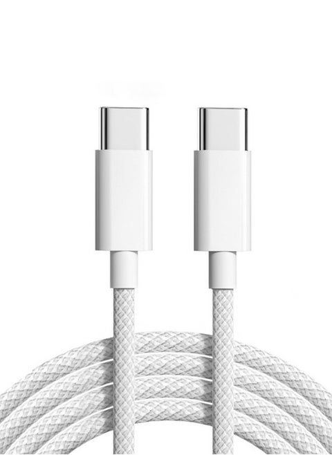 100W Cable Nylon Braided Fast Charging Wire For Apple iPhone 15Pro/15ProMax/15/15 Plus（1.5m）