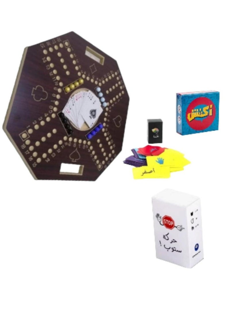Jackaroo Fun Group Games Of 4 pieces - Image 1