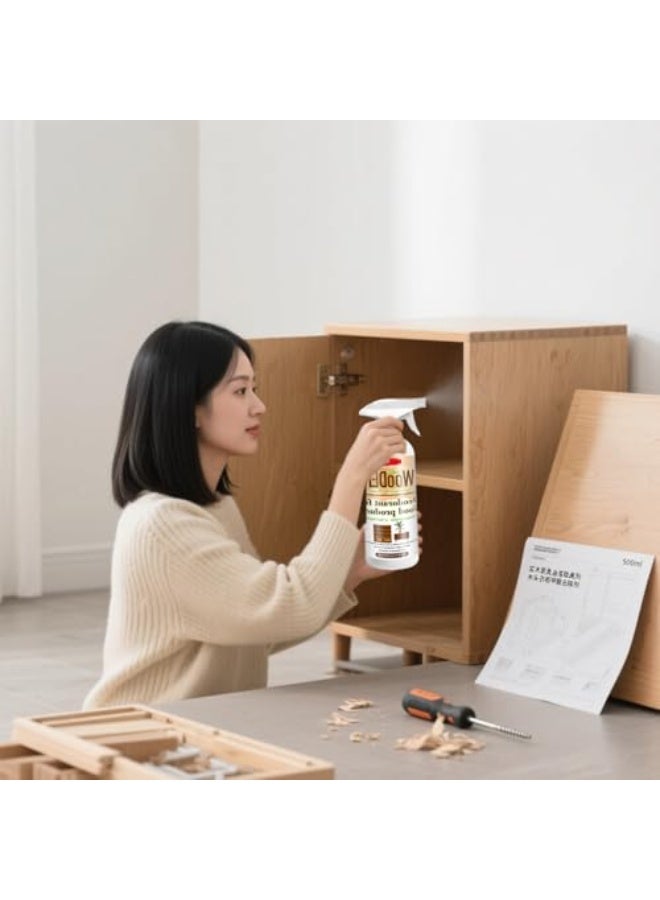 WILLIAM WEIR 500ml Wood Deodorizer & Odor Eliminator for Furniture - Natural Wooden Cabinet, Wardrobe & New Furniture Freshener - Formaldehyde & Paint Smell Remover for Solid Wood, Plywood & Timber - Image 5