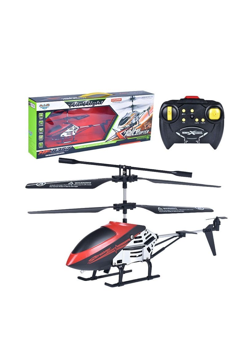 AROAQ USB Charging Helicopter With LED Light Aircraft Toy for Children Remote Control Airplane  - Image 1