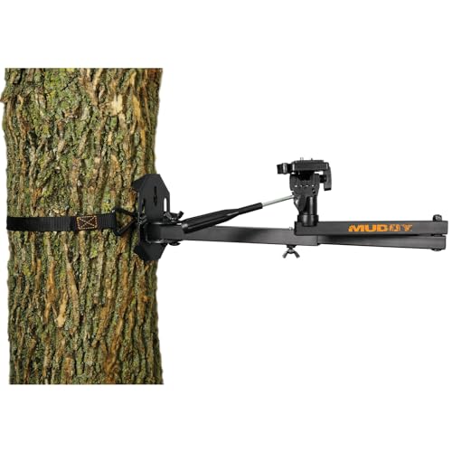 Muddy Basic Trail Camera Arm with Pan Head for Precision Game Cam Positioning - Image 2