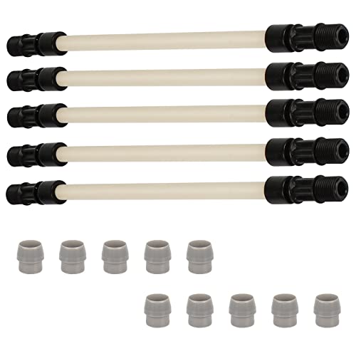 Sconva MCCP202 Pump Tubes Replacement for Pump Tube #2, 0-100 Psi / 0-6.9 Bar, Fits for Most Classic, 45, 85, Single Head, 85mhp17, SVP & S Series Pumps - Pack of 5 - Image 1