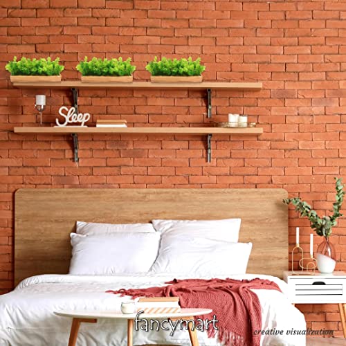 fancymart Artificial Coriander Plant Bunch in Wood Planter - Image 4