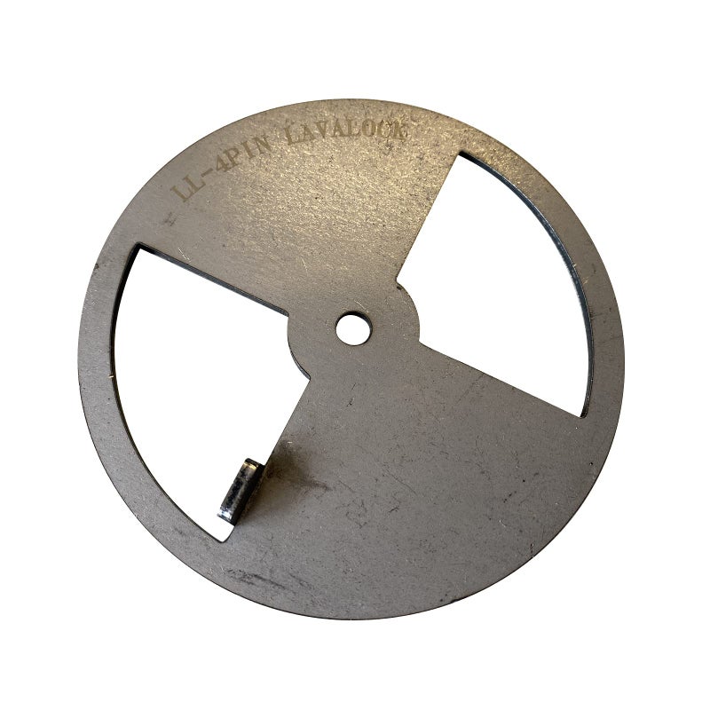 LavaLock Smoker Pinwheel bbq air damper pit grill vent STEEL 4 6 8 12 4 diameter