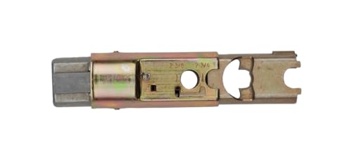 Kwikset 6-Way Adjustable Deadlatch in Polished Brass , Unfinished - Image 2