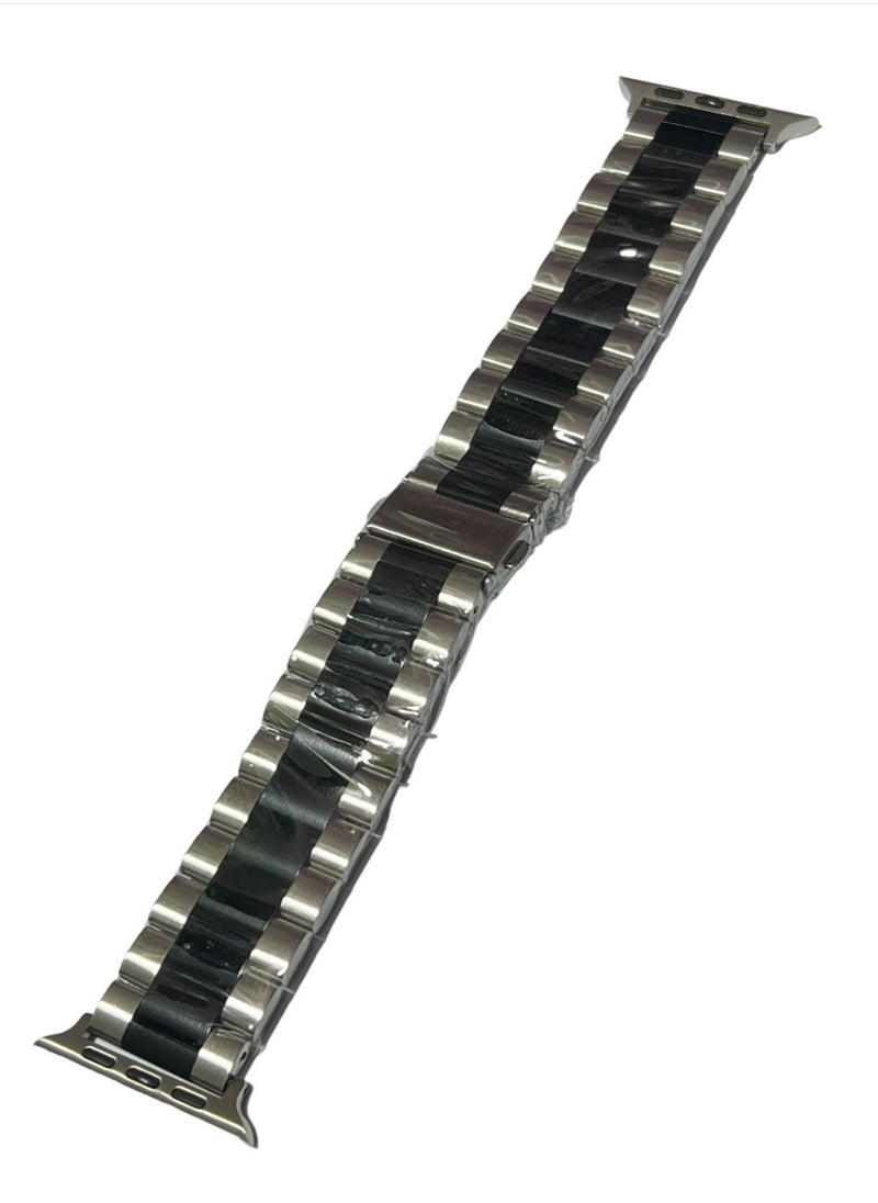 Generic - Stainless Steel Metal Bracelet Watch Band Strap Apple Smart Watch Series SE - 42/44mm - Image 1