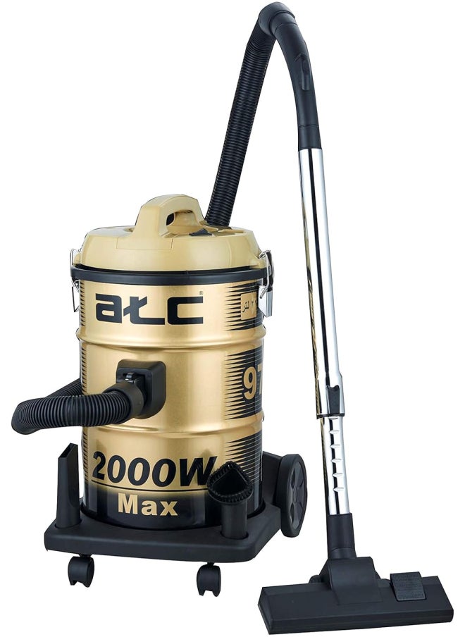ATC ATC Vacume cleaner 21 L - 2000 W - Gold -H-VC970  - Image 1